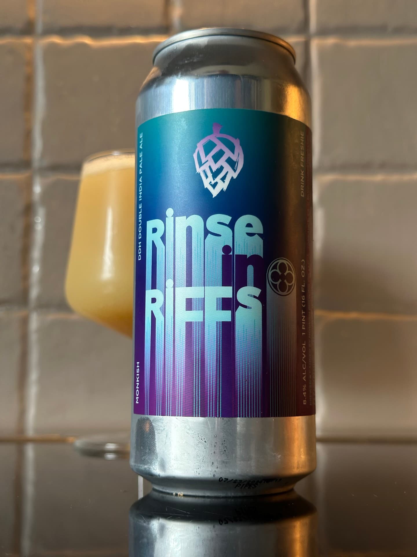 Rinse in Riffs by Monkish, shared by @beer_i_have_tasted