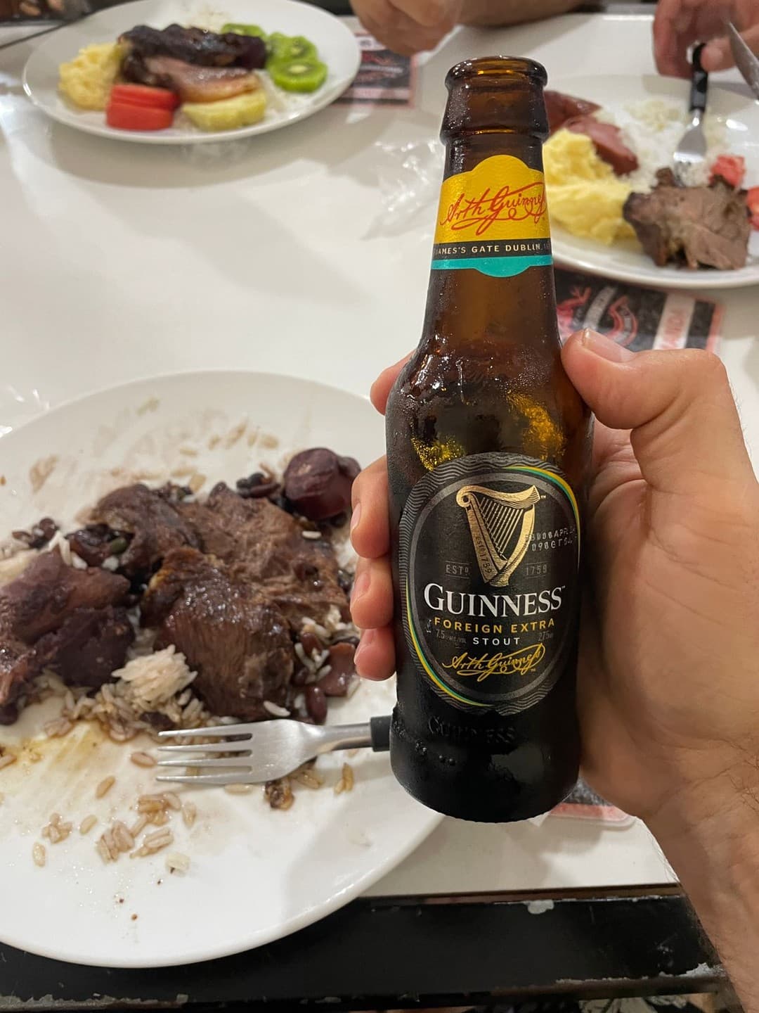 Guinness Foreign Extra Stout by Dublin, shared by @amazonrivertrip