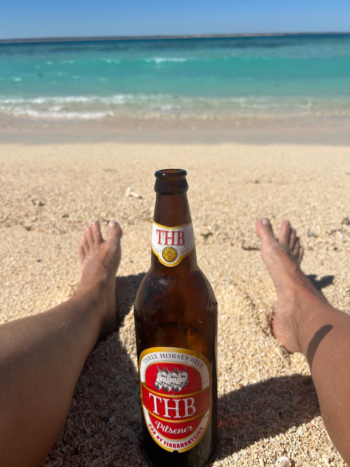Three Horses Beer (THB) Pilsener, shared by @unclaimed