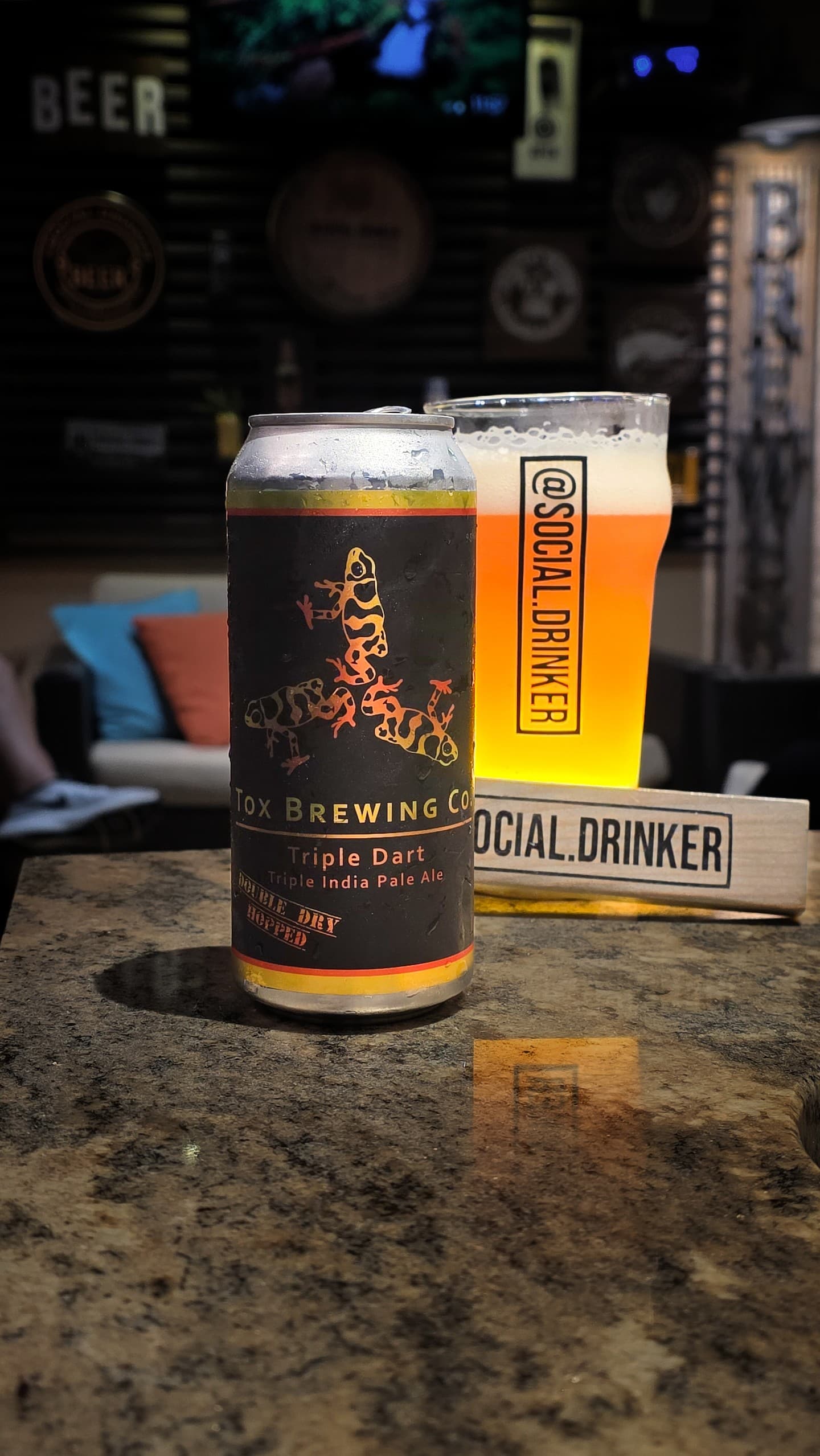 Triple Dart by Tox Brewing Co., shared by @unclaimed