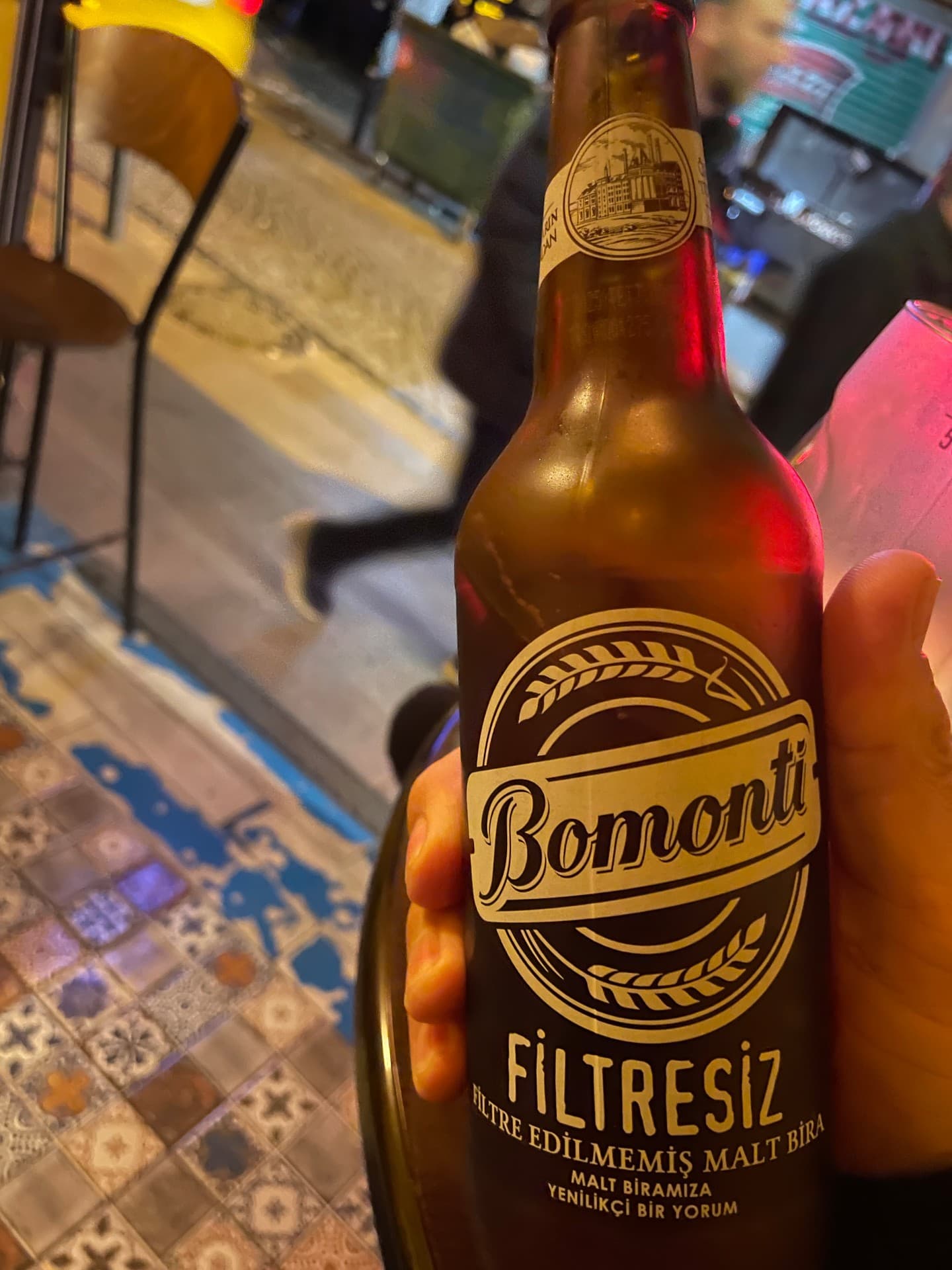 Bomonti Filtresiz beer photo