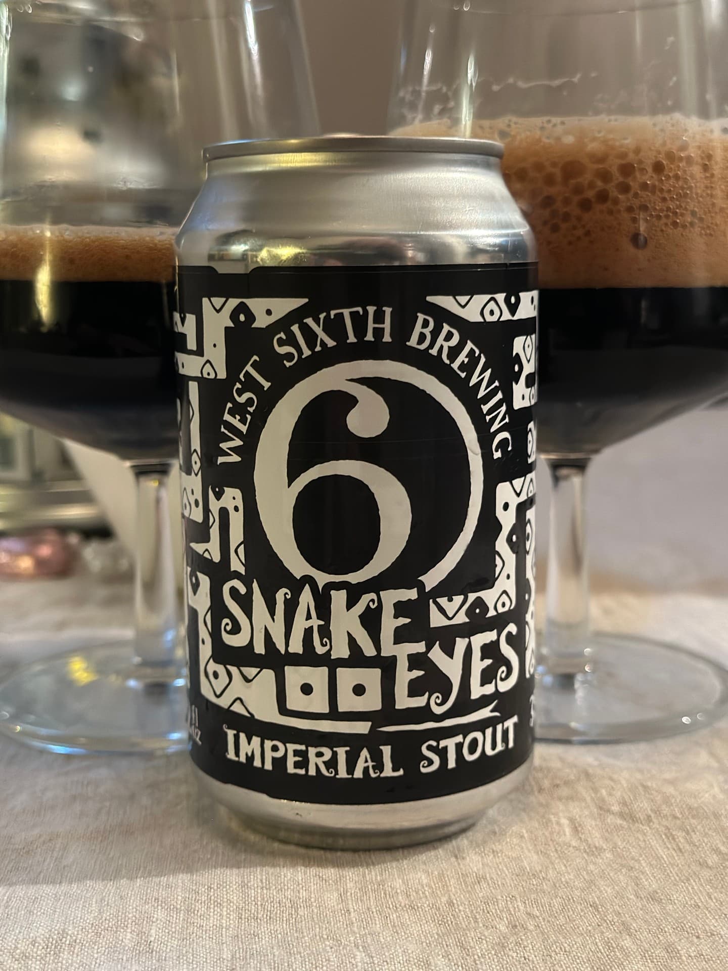 Snake Eyes Imperial Stout by West Sixth Brewing, shared by @beer_i_have_tasted