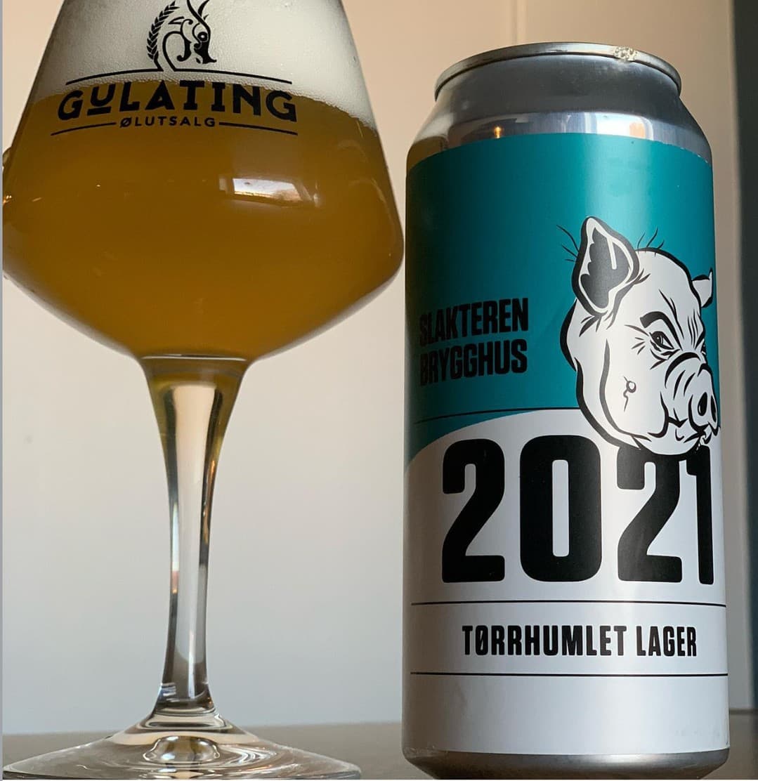 2021 Tørrhumlet Lager by Slakteren Brygghus, shared by @beer_i_have_tasted