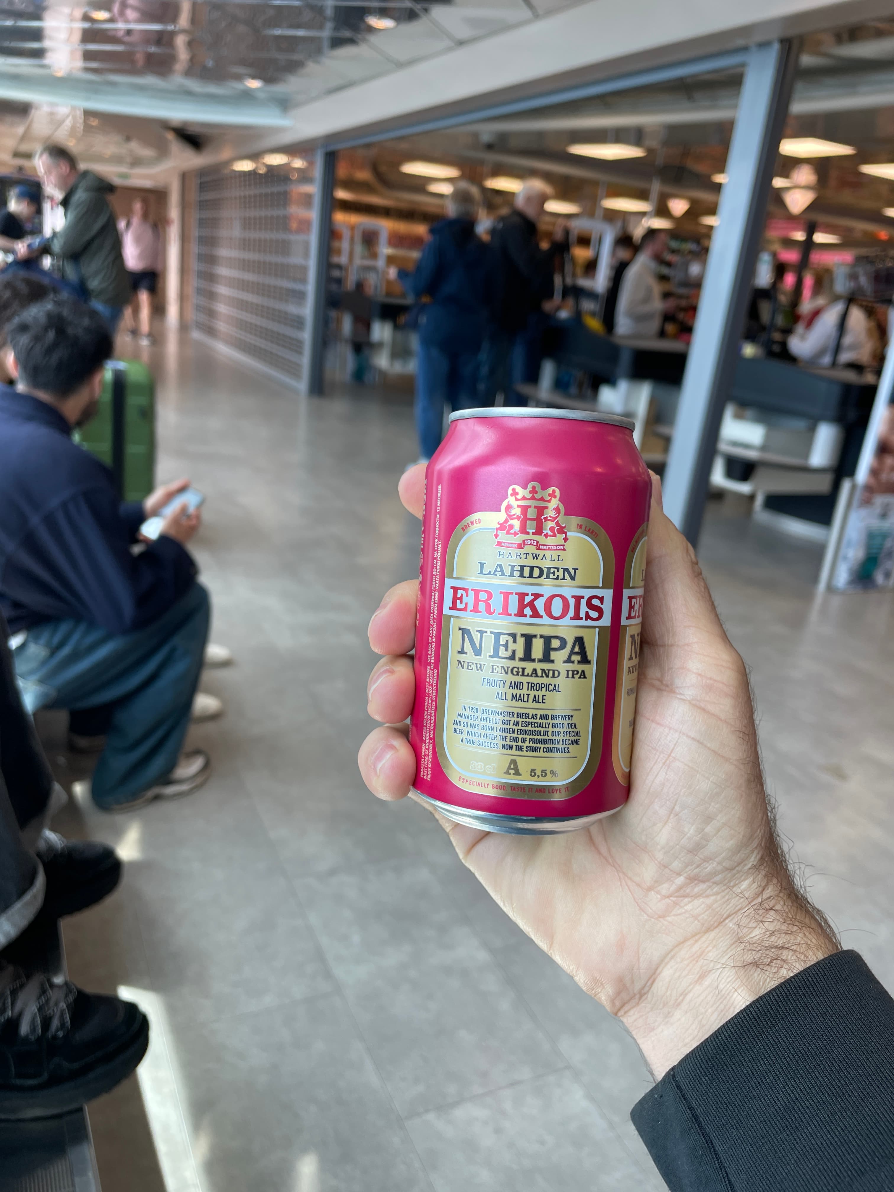 Lahden Erikois NEIPA from Hartwall beer photo